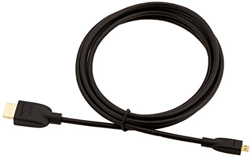 AmazonBasics Hochgeschwindigkeits-HDMI-Kabel, Typ Micro-HDMI auf HDMI, HDMI-Standard 2.0 – 1,82 meter - 4