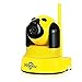 Produktbild AOEIUV Home Security IP-Kamera Wi-Fi Wireless Smart Hund WiFi Kamera Videoüberwachung 720 P Nacht CCTV Indoor Baby Monitor,Yellow