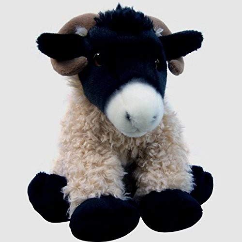 Faithful Friends Collectables Black Faced Highland Sheep Cuddly Soft Plush Toy 16" - Heathcliff Large