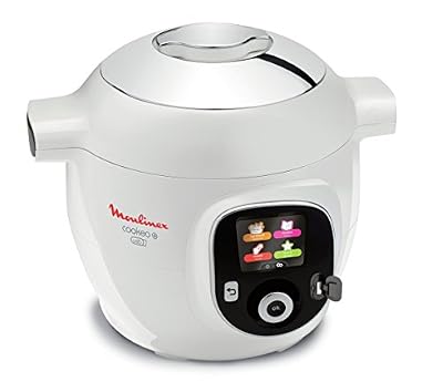 Moulinex Multicuiseur Intelligent Cookeo + USB 150 Recettes 6L Finition Chromé YY2943FB