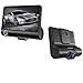 Produktbild Prevently Autokamera Dashcam Car DVR Video Recorder 4 '' HD 1080 P 3 Objektiv Auto DVR Dash Cam Fahrzeug Video Recorder Rückfahrkamera (Schwarz)