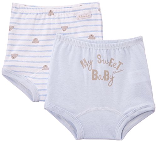 Absorba Underwear Baby-Boys My Sweet Baby Garcon Pants, Light Blue, Newborn (Manufacturer Size:1 Months)
