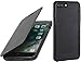 Produktbild StilGut Book Type Case, Hülle Leder-Tasche für iPhone 8 Plus & iPhone 7 Plus (5,5 Zoll), Schwarz Nappa