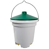 Geflügeltränke 12 Liter mit Tränkenippeln und...