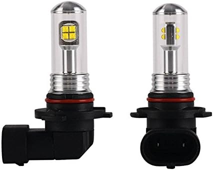 NIGHTEYE LED Fog Bulb Daytime Lights Car DRL Driving Lamp 1500LM 6000K White , H11