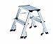 Produktbild Alco-Albert 898 Trittleiter, 2-stufig, 45 cm, Aluminium