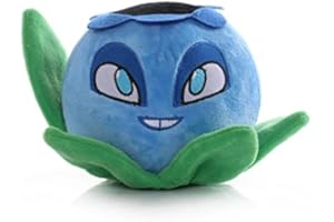 Aolivia Pvz plush-come with 50pcs stickers, Pvz stuffed doll, Cute plants pvz soft toys (bluecherry)