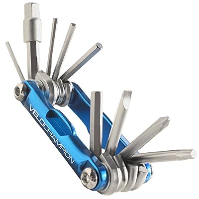 VeloChampion - MLT10 Velo Multi-Outil Multifonctions - 10 fonctions Bike Multi Tool