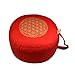 Price comparison product image Herbalind AZ6656 Yoga cushion/meditation cushion “Blume des Lebens, red.