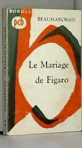 Le mariage de figaro livre