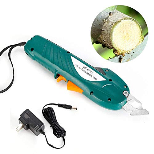 Preisvergleich Produktbild GJR-XZJ Elektrische Gartenschere, wiederaufladbare Batterie, kabellose professionelle Baumschere für Baumscheren