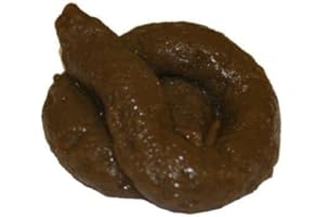 HENBRANDT 2 x fausse crotte de chien collante et molle The Little Party Shop pour farces et attrapes