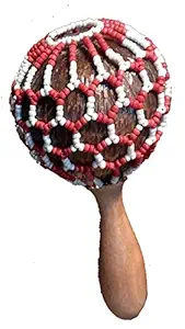 Salablez Handmade Coconut Shell Maracas, Shakers & Rattles- Hand Percussion- COCONUT CABASA (Maracas)