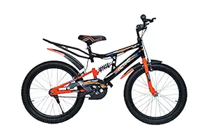 ACTINO XENDER 20T Sports Cycle for Kids with Rear Suspension (for 7-10 Years Men Age Group) 20 Inches Frame , Multicolor