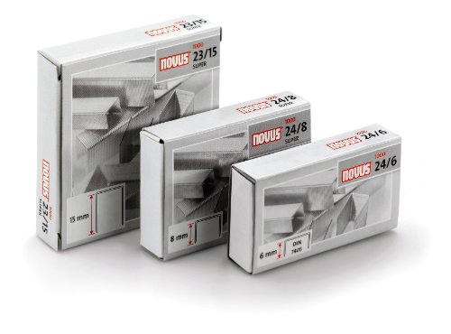 Novus 040-0158 Heftklammern 24/6 DIN Inh.1000 - 2