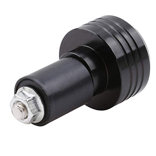 Preisvergleich Produktbild DFASPH Motorradgriffstecker Universal Bar Ends Aluminiumlegierung Einstellbare Ausgleichsstecker Motorradzubehör 2 Stück schwarz