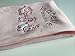 Personalised Pink Animals Baby Blanket. Great Baby Gift.