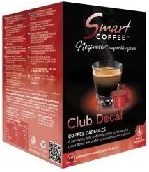 Smart Coffee Club Nespresso® Compatible Coffee Pods 5 x 10 Decaf