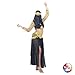 Price comparison product image Aptafêtes – cu060638/14-16 Yasmina Black/Gold Costume Top/Skirt/Top – SIZE 14-16