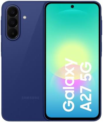 Samsung Galaxy A27 5G, 256GB, RAM 8GB, Blue [Versione Italiana]
