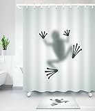 TS-nslixuan La Cortina De La Ducha Impermeable Y Poliéster Mildewproof Decorar Tu Vida Cortina...