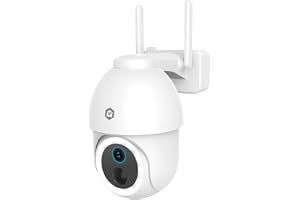 Nedis WIFICBO51WT | Smart WLAN batteri-utomhuskamera | 3 MP 1296p | 355° svängbar