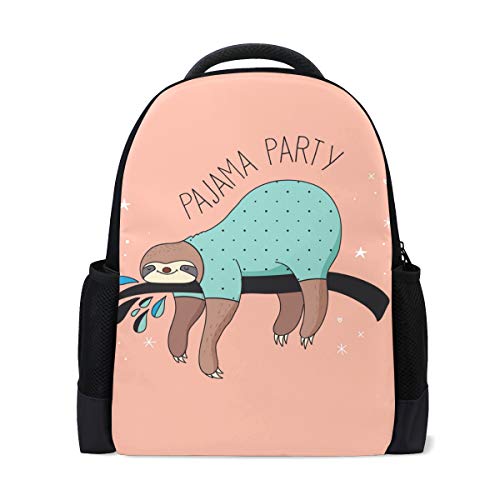 Preisvergleich Produktbild FAJRO Pyjama-Party-Faultier Schulrucksack Reiserucksack
