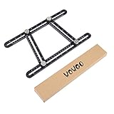 Angleizer Template Tool Aluminum Alloy Angleizer Template Ruler Tool Easy Angle 
