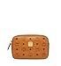 Produktbild MCM Damen Umhängetasche Visetos Original Camera Bag Cognac