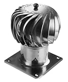 Konstruktion aus Edelstahl; Passend für eine Rauch bei 200mm;