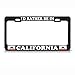 Produktbild Moon Rather BE in California Metall-Kennzeichenrahmen, robust, Schwarz