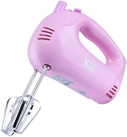 150W Hand Mixer, 5 Speed With Turbo Button High Power Quickly Stir, Orange Purple ( Color : Purple )