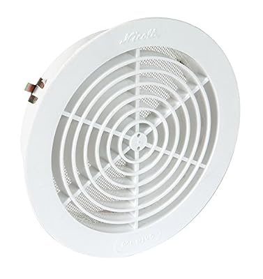 Nicoll GATM160 Grille adaptable avec Moustiquaire sur Tube Ø 160