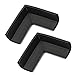 SODIAL(R) 4pcs Child Baby Safety Desk Table Edge Cover Guard Corner Protector Cushion black
