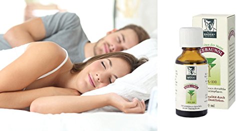 BADERs Teebaumöl MA-100, 30ml. Pharma-Qualität, doppelt destilliert. 100% reines melaleuca alternifolia. Hilfreich bei unreiner Haut, Akne, Warzen etc. Lichtschutz-Faltschachtel. Pharma-Nr: 0237966 - 4