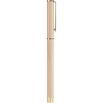 Porte-stylo élégant Kokonote - Simili Cuir Bleu Ciel Nuageux Avec Clip Métal Doré | Accessoire Carnet & Agenda