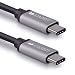 Produktbild USB Type C Cable (1m) iCASEIT USB-C to USB-C 3.0 | Reversible Data Charging & Sync Cord | MacBook 12, 13 & 15", Pixel, Nexus 5X/6P, Lumia 950/950XL, OnePlus 2/3, Xiaomi Mi, Meizu PRO 5 | GRAY 1m