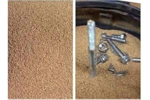 MASCOTA PRODUCTS WALNUT SHELL TUMBLE POLISH SAND BLASTING 02mm-03mm VERY FINE 40/100 500g