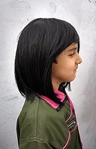 Alizz Adjustable Full Head Hair wig for Bald Babies Kids Children Hair style accessories beauty accessory nakli baal bal ???? ??? ??? fits to all size head