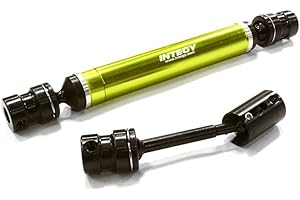 INTEGY RC Model CNC Machined Center Drive Shafts for Vaterra Twin Hammers 1.9 Rock Racer