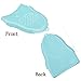 JETTINGBUY Makeup Brush Cleaning Glove Cosmetic Brush Cleaner Pad Mat Silicone Washing Tool Scrubber Board, Mint Green