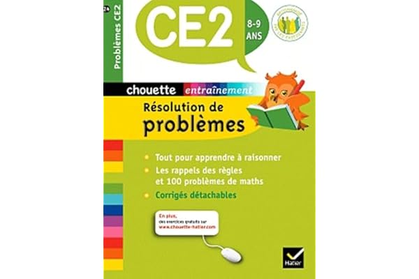 Résolution de problèmes CE2 8-9 ans