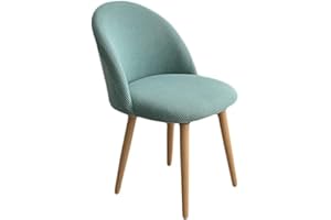 POIUYT Coprisedia con Schienale 4/6 Pezzi Fodere Coprisedia Elasticizzato Elegante per Sala da Pranzo Ufficio Coprisedia con Schienale Rotondo Jacqaurd Lavabile (Color : G, Size : 4pcs)