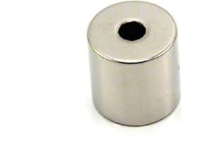 FIRST4MAGNETS N42 Neodymium Magnet for Arts, Crafts, Model Making, DIY, Hobbies, Office, and Home - 20mm O.D. x 6mm I.D. x 20mm thick - 15kg Pull