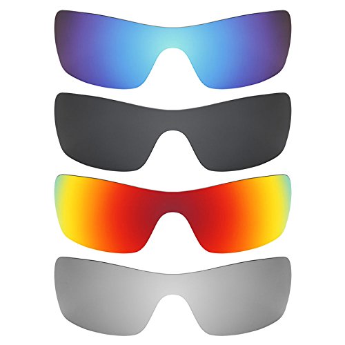 Preisvergleich Produktbild Revant Ersatzlinsen für Oakley Batwolf Polarisiert 4 Paar Kombipack K018