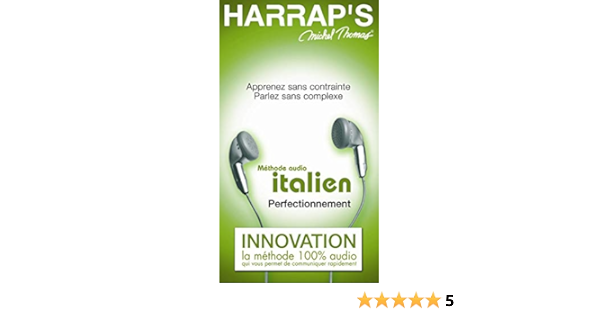 Amazon Fr Harrap S Michel Thomas Methode Italien Perfectionnement Collectif Livres