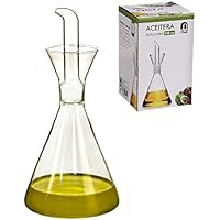 Ölspender, auslaufsicher, aus Glas, in Box, 250 ml