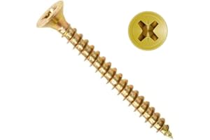 AVALON TOOLS Tirafondo Avalon Pozidrive cabeza Avellanada, estrella de acero, (caja de 1000 unidades, 4 x 25 mm)