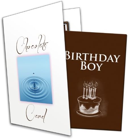 Birthday Boy - Chocolate Card (80g)