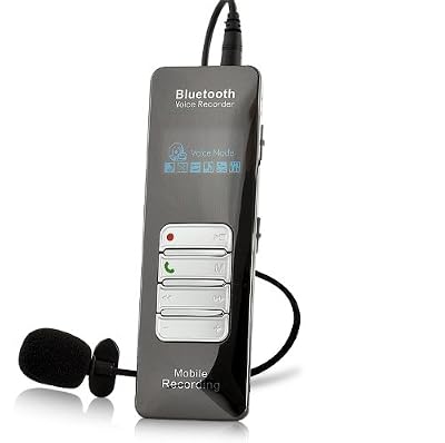 Shopinnov enregistreur téléphonique pour mobiles 8 go bluetooth dictaphone